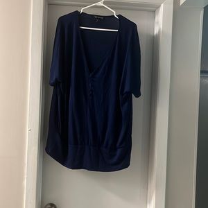 Navy short sleeve shirt